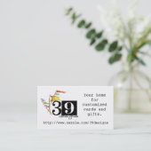 39designs名刺 名刺 (スタンド正面)