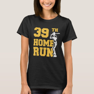39thホーム走バーボール39誕生日39歳 tシャツ