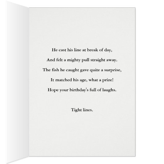 39th Birthday Fisherman  (内側 (右))