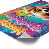 #3 お誕生日おめでとう ポスター (角)