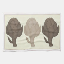 3 アーティチョーク キッチン タオル