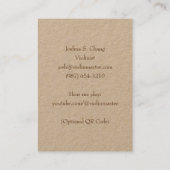 3 – イリュージョンヴァイオリン&ボウプロフェッショナルミュージシャン 名刺 (裏面)