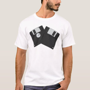 3½インチ高密度ヴィンテージ・フロッピーディスク Tシャツ