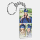 3 エレガントフォトモノグラムカスタム卒業式2025 キーホルダー (正面左)