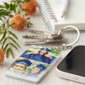 3 エレガントフォトモノグラムカスタム卒業式2025 キーホルダー (正面右)