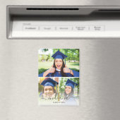 3 エレガントフォトモノグラムカスタム卒業式2025 マグネット (インサイチュ (食洗機))