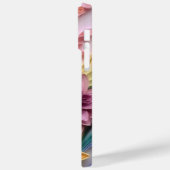 3-カラフルDクイル紙フローラルパターン Case-Mate iPhoneケース (裏面 / 左)