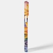 3-カラフルDクイル紙フローラルパターン Case-Mate iPhoneケース (裏面 / 右)