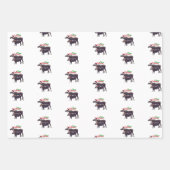 (3)クリスマス·ラッピング·シート ラッピングペーパーシート (正面3)