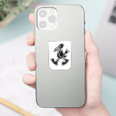 3.ステッフェル3.(H)/12オーフクララングスグリュッペ12エンブレム シール (スマートフォン)