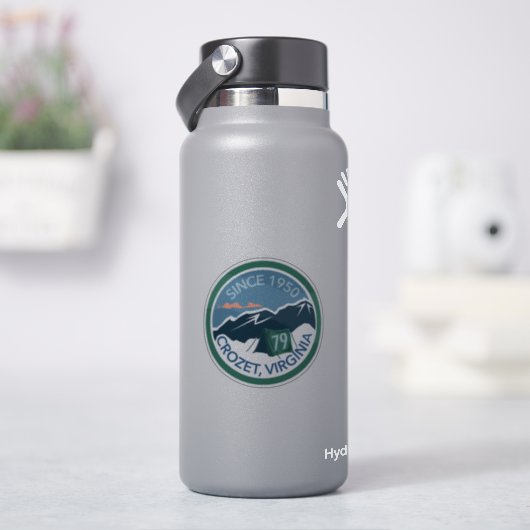3" バッジステッカー シール (HydroFlask)