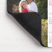 3 パーソナライズされたフォトコラージュ家族2025カレンダー マウスパッド (コーナー)