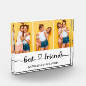 3 パーソナライズされたフォトコラージュ最高のファン フォトブロック (左)