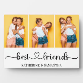 3 パーソナライズされたフォトコラージュ最高のファン フォトプラーク