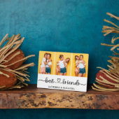 3 パーソナライズされたフォトコラージュ最高のファン フォトプラーク (側面)