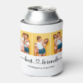 3 パーソナライズされたフォトコラージュ最高のファン 缶クーラー (缶正面)
