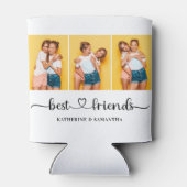 3 パーソナライズされたフォトコラージュ最高のファン 缶クーラー (裏面)