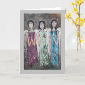 3 （ピースカード） カード (黄色い花)