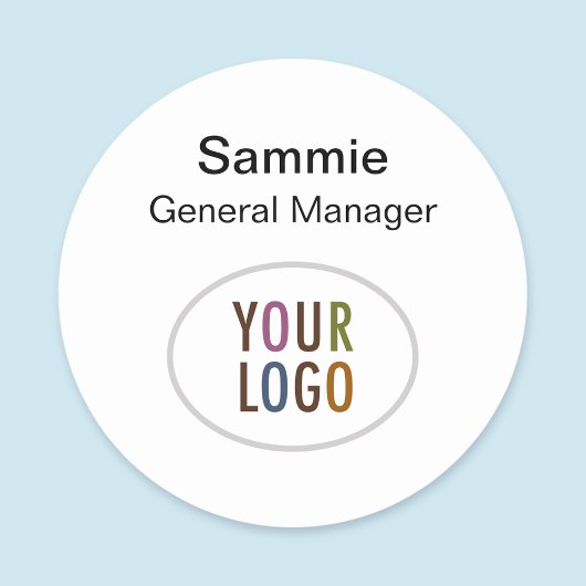 3"プラスチックカスタム製の磁気名タグまたはピン 名札