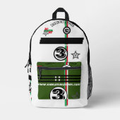 3 プリントバックパック (正面)