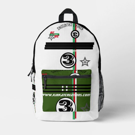 3 プリントバックパック (正面)