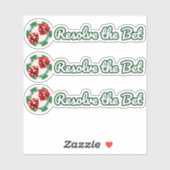 3 – ベットの解決 – ビニールカスタムカット シール (シート)