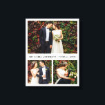 3 モダンフォトコラージュ結婚ズ キャンバスプリント<br><div class="desc">3 モダンフォトコラージュ結婚のキャンバス印刷</div>