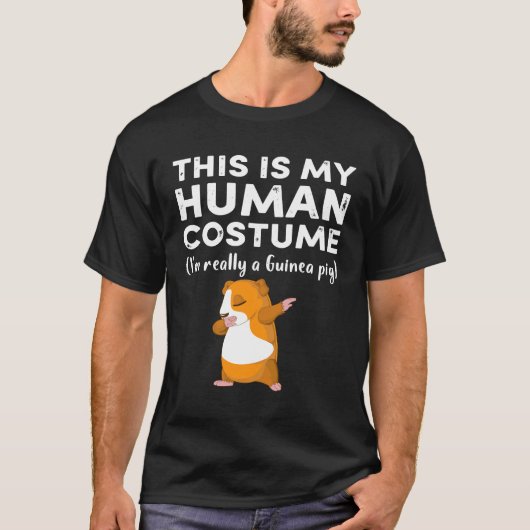 3 モルモットのコスプレ これが私の本当の姿 Tシャツ (正面)