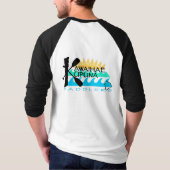 3/ユニセックス4スリーブTシャツ Tシャツ (裏面)