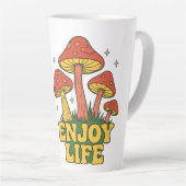 3.ライフ楽しむコーヒーマグ カフェラテマグ (右アングル)