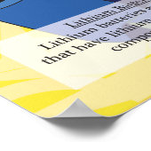 (3)リチウム元素周期表 ポスター (角)