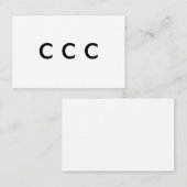 3 ロイヤリティカード (正面/裏面)