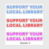 (3)ローカルライブラリのサポート シール (シート)