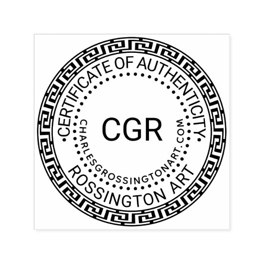 3 初期の真正性証明書 名前 URL #4 セルフインキングスタンプ (デザイン)