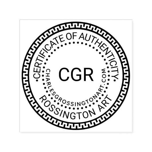 3 初期の認証証明書 GK 名前 URL セルフインキングスタンプ (デザイン)