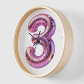 3 壁時計 (傾斜)