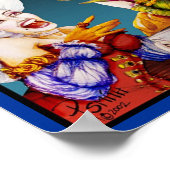 3.大髪の女性 ポスター (角)