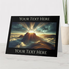 3.天の山に十字架を架ける カード