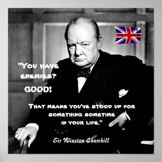 #3 - 「敵を持つとき」 ポスター (正面)