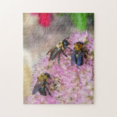 3(昆虫)マルハナバチ ジグソーパズル (縦)