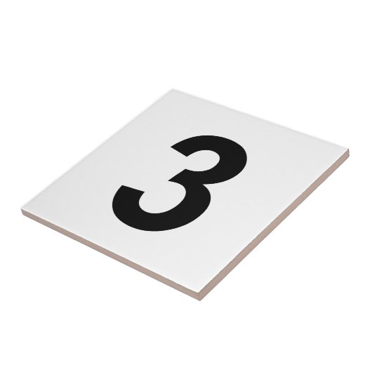 3 – 番号3 タイル (側面)