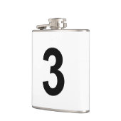 3 – 番号3 フラスク (左)