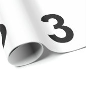 3 – 番号3 ラッピングペーパー (ロールコーナー)