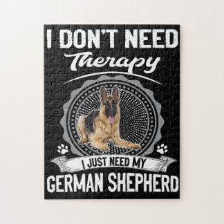 3 私は治療なんか必要ない、私にはドイツシェパードが必要なだけ ジグソーパズル