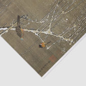 3.雪中鴛鴦図・若冲まんだらんどく雪の中、若冲 薄葉紙 (詳細)