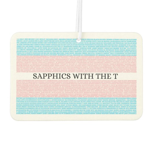 3.0 Tカーエアフレッシュナーでサフィクス カーエアーフレッシュナー (裏面)