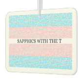 3.0 Tカーエアフレッシュナーでサフィクス カーエアーフレッシュナー (左)