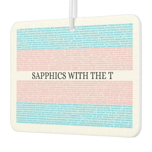 3.0 Tカーエアフレッシュナーでサフィクス カーエアーフレッシュナー (左)