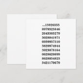 3.14の次に来るものは何か (正面/裏面)