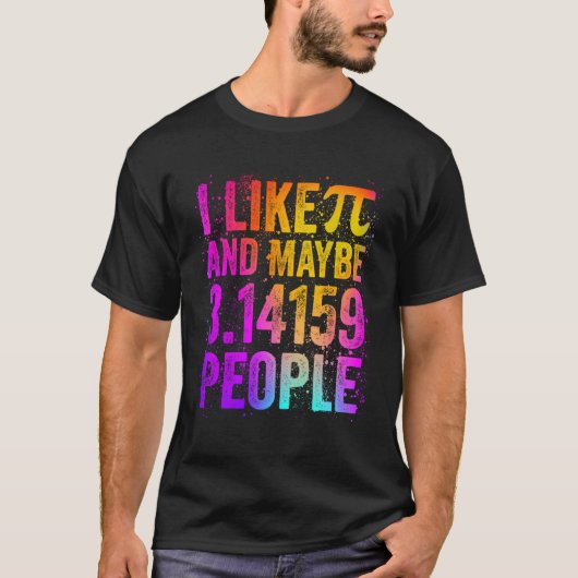 3 14スタイルパイ日数学先生学生 Tシャツ (正面)